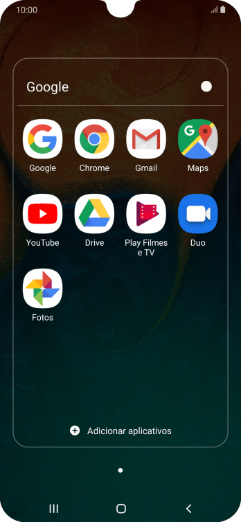 Pressione YouTube. Pressione YouTube.