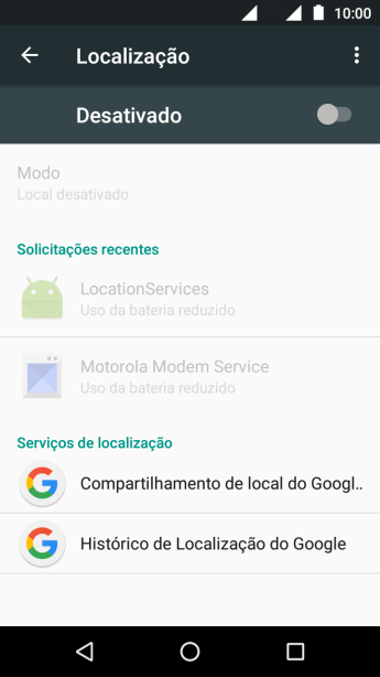 Pressione o indicador para ativar ou desativar a função. Pressione o indicador para ativar ou desativar a função.