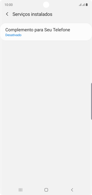 Pressione Complemento para Seu Telefone. Pressione Complemento para Seu Telefone.