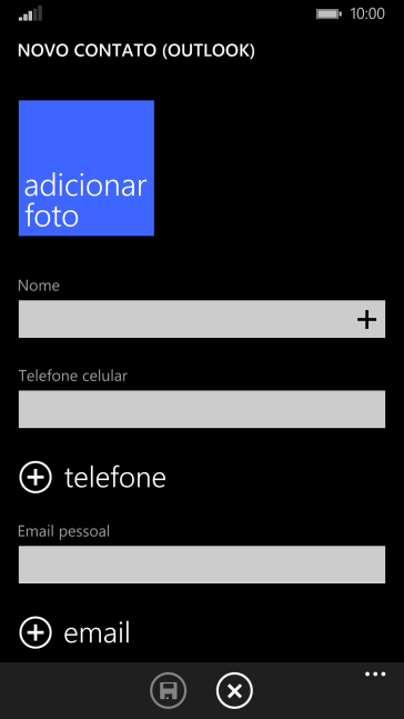 Pressione adicionar foto. Pressione adicionar foto.