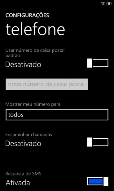Pressione novo número da caixa postal, e digite . *100 Pressione novo número da caixa postal, e digite . *100
