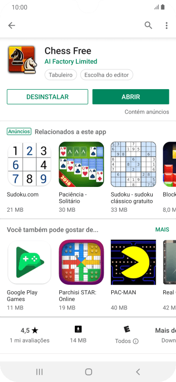 Pressione a tecla de início para finalizar e voltar à tela inicial. Pressione a tecla de início para finalizar e voltar à tela inicial.