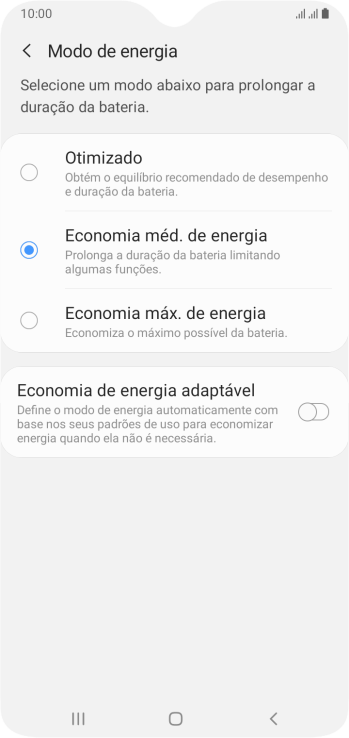 Pressione a tecla de início para finalizar e voltar à tela inicial. Pressione a tecla de início para finalizar e voltar à tela inicial.