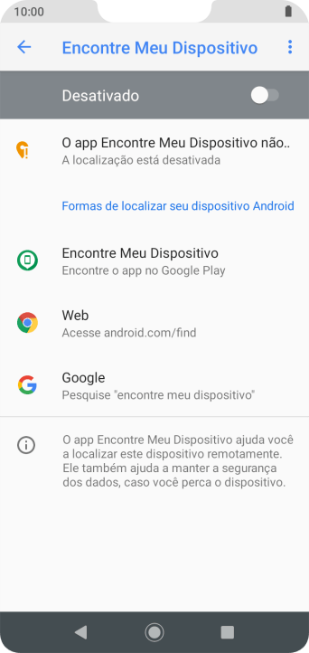 Pressione o indicador para ativar a função. Pressione o indicador para ativar a função.
