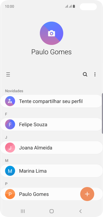Deslize para a direita a partir do lado esquerdo da tela. Deslize para a direita a partir do lado esquerdo da tela.