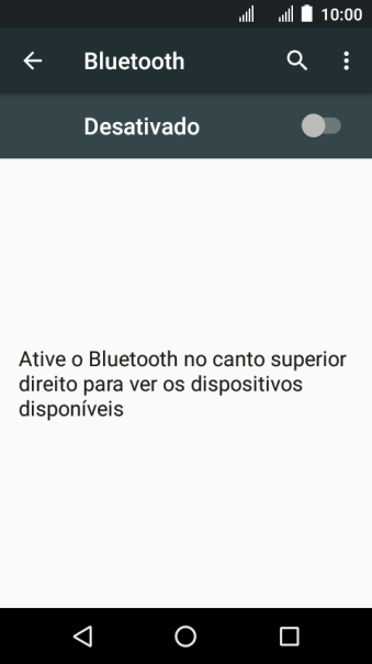Pressione o indicador para ativar a função. Pressione o indicador para ativar a função.