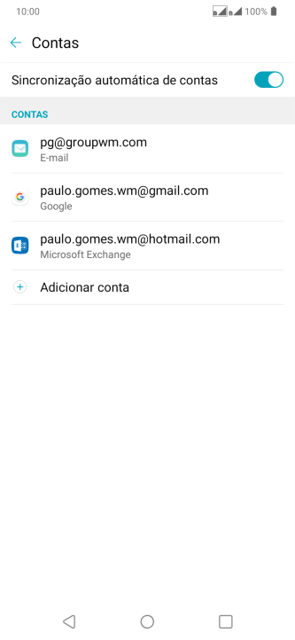 Pressione o indicador ao lado de Pressione o indicador ao lado de