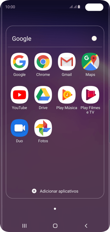 Pressione YouTube. Pressione YouTube.