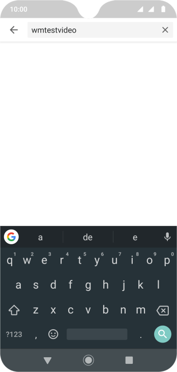 Digite a palavra de busca desejada, e pressione o ícone de busca. Digite a palavra de busca desejada, e pressione o ícone de busca.