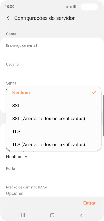 Pressione Nenhum para desativar a função. Pressione Nenhum para desativar a função.