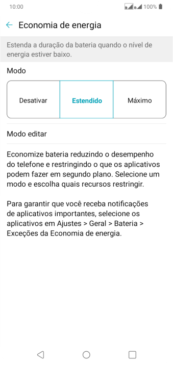 Pressione a tecla de início para finalizar e voltar à tela inicial. Pressione a tecla de início para finalizar e voltar à tela inicial.