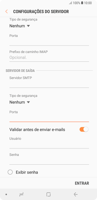 Pressione o indicador ao lado de Pressione o indicador ao lado de