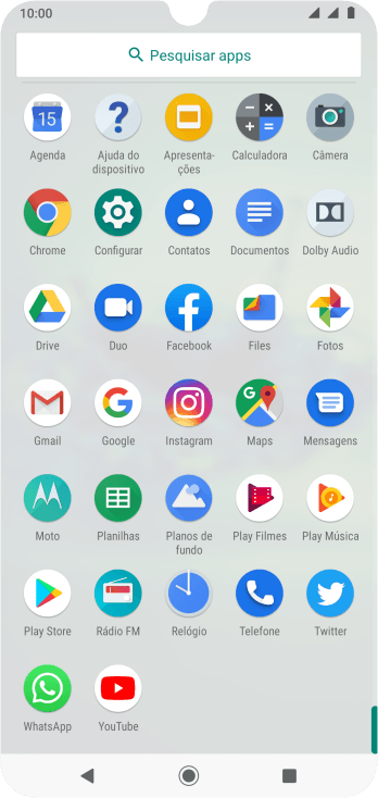 Pressione WhatsApp. Pressione WhatsApp.