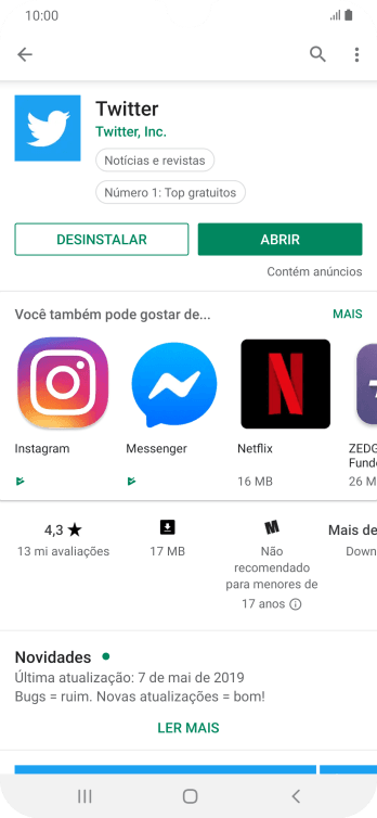 Pressione a tecla de início para finalizar e voltar à tela inicial. Pressione a tecla de início para finalizar e voltar à tela inicial.