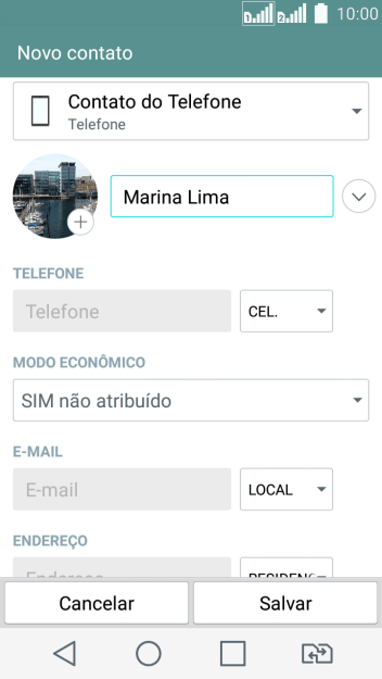Pressione Telefone, e digite o número de telefone. Pressione Telefone, e digite o número de telefone.