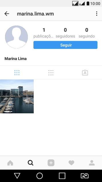 Pressione Seguir. Pressione Seguir.