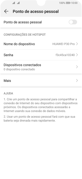Pressione Nome do dispositivo. Pressione Nome do dispositivo.