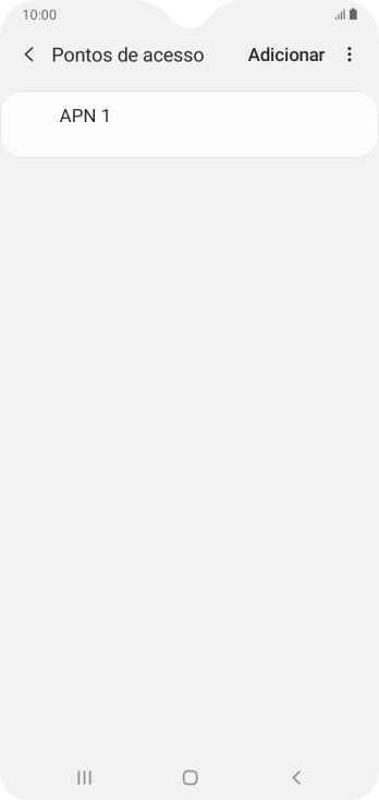 Pressione Adicionar. Pressione Adicionar.