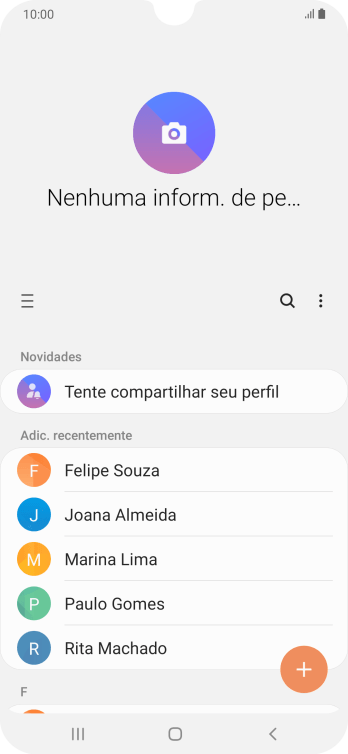 Deslize para a direita a partir do lado esquerdo da tela. Deslize para a direita a partir do lado esquerdo da tela.