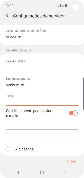 Pressione o indicador ao lado de Pressione o indicador ao lado de