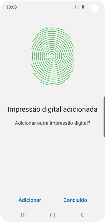 Pressione Concluído. Pressione Concluído.