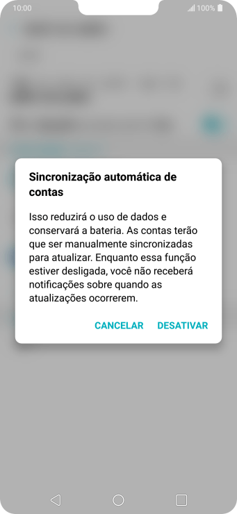 Se você desativar a função, deve pressionar DESATIVAR. Se você desativar a função, deve pressionar DESATIVAR.