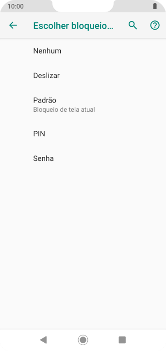 Pressione Nenhum. Pressione Nenhum.
