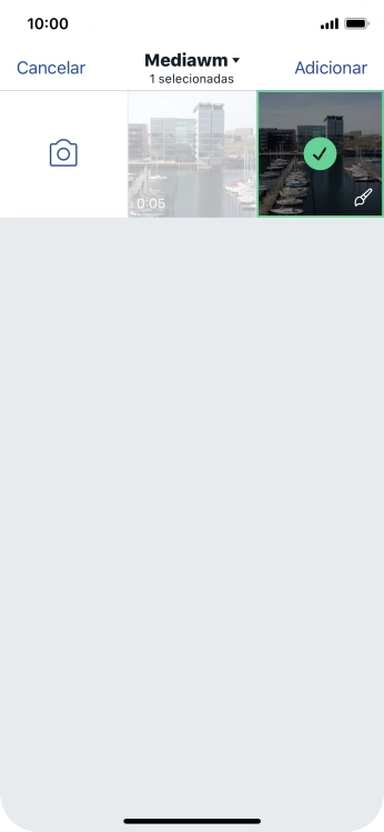 Pressione Adicionar. Pressione Adicionar.