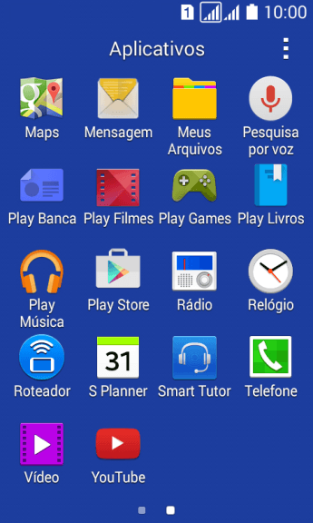 Pressione Play Store. Pressione Play Store.