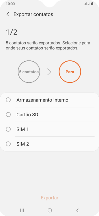 Pressione o chip desejado. Pressione o chip desejado.