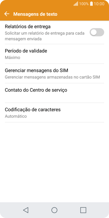 Pressione Contato do Centro de serviço. Pressione Contato do Centro de serviço.