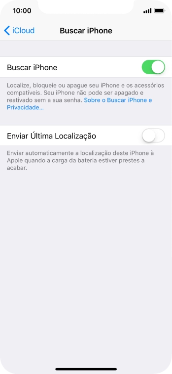 Pressione o indicador ao lado de Pressione o indicador ao lado de