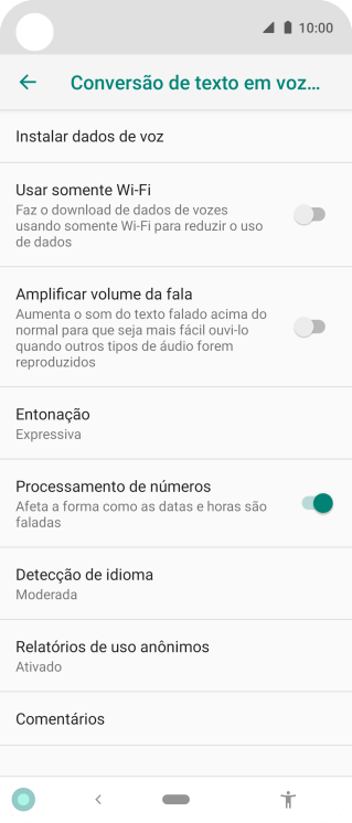 Pressione a tecla de início para finalizar e voltar à tela inicial. Pressione a tecla de início para finalizar e voltar à tela inicial.