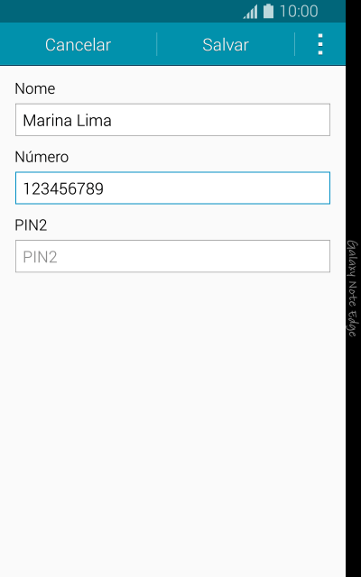 Pressione PIN2. Pressione PIN2.
