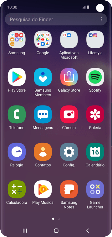 Pressione Play Store. Pressione Play Store.