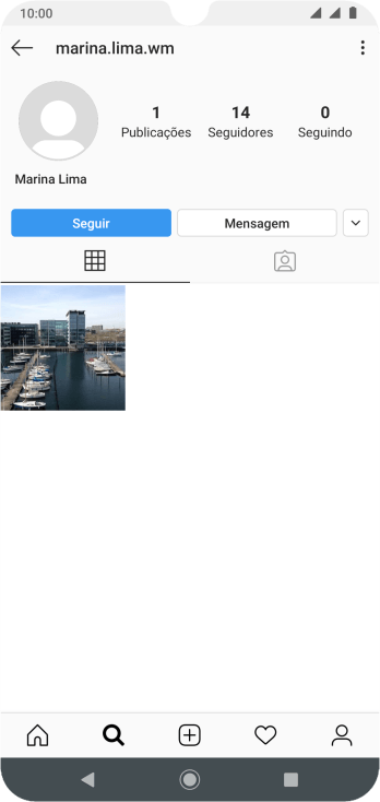 Pressione Seguir. Pressione Seguir.
