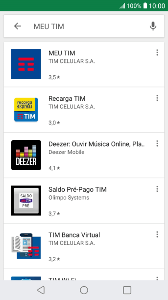 Pressione MEU TIM. Pressione MEU TIM.