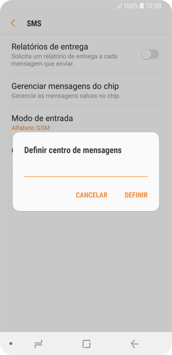 Se você é cliente TIM com DDD 11, 12, 13, 14, 15, 16, 17, 18 ou 19, deve inserir +551181138200 e pressionar DEFINIR. Se você é cliente TIM com DDD 11, 12, 13, 14, 15, 16, 17, 18 ou 19, deve inserir +551181138200 e pressionar DEFINIR.