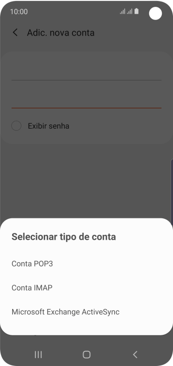 Pressione Conta POP3. Pressione Conta POP3.