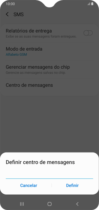 Se você é cliente TIM com DDD 11, 12, 13, 14, 15, 16, 17, 18 ou 19, deve inserir +551181138200 e pressionar Definir. Se você é cliente TIM com DDD 11, 12, 13, 14, 15, 16, 17, 18 ou 19, deve inserir +551181138200 e pressionar Definir.
