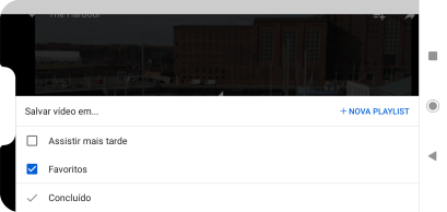 Pressione a lista de reprodução desejada. Pressione a lista de reprodução desejada.
