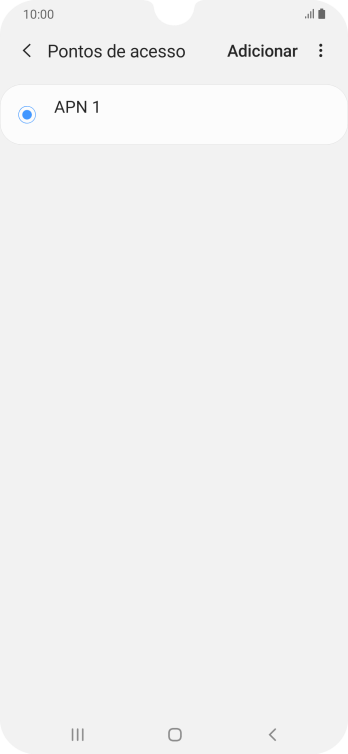 Pressione Adicionar. Pressione Adicionar.