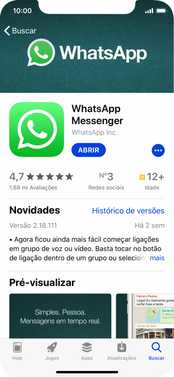 Deslize para cima a partir da parte de baixo da tela para voltar para a tela inicial. Deslize para cima a partir da parte de baixo da tela para voltar para a tela inicial.