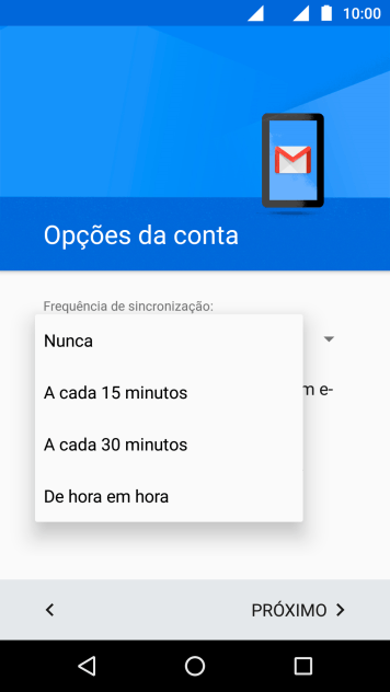Pressione a configuração desejada. Pressione a configuração desejada.