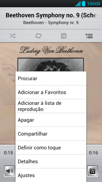 Pressione Adicionar à lista de reprodução. Pressione Adicionar à lista de reprodução.