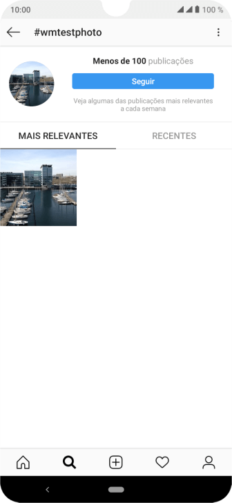 Pressione Seguir. Pressione Seguir.
