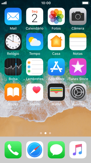 Pressione o ícone de telefone. Pressione o ícone de telefone.