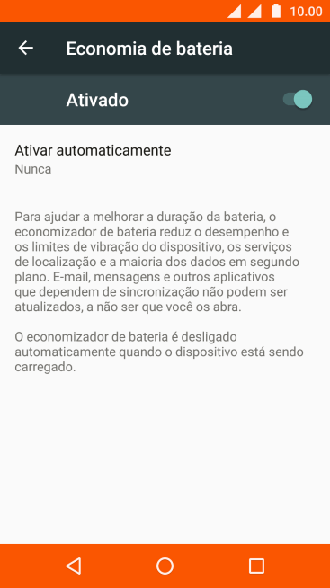 Pressione a tecla de início para finalizar e voltar à tela inicial. Pressione a tecla de início para finalizar e voltar à tela inicial.