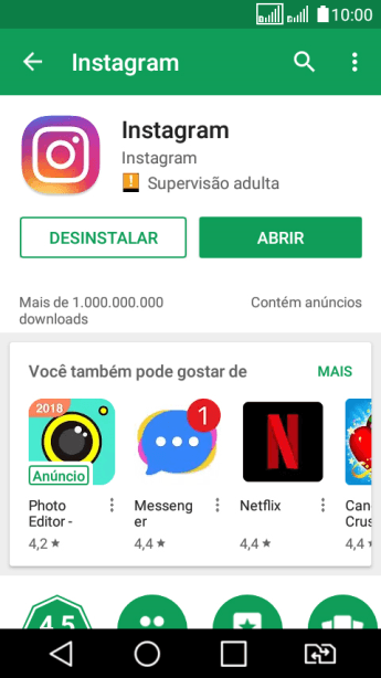 Pressione a tecla de início para finalizar e voltar à tela inicial. Pressione a tecla de início para finalizar e voltar à tela inicial.