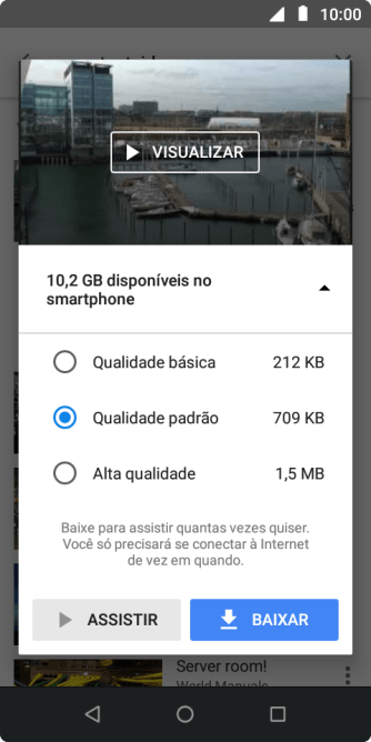 Pressione a configuração desejada. Pressione a configuração desejada.
